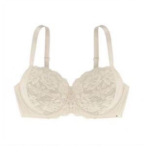 Dorina Rosa Underwire Unlined Lace Bra Ivory 36DDD